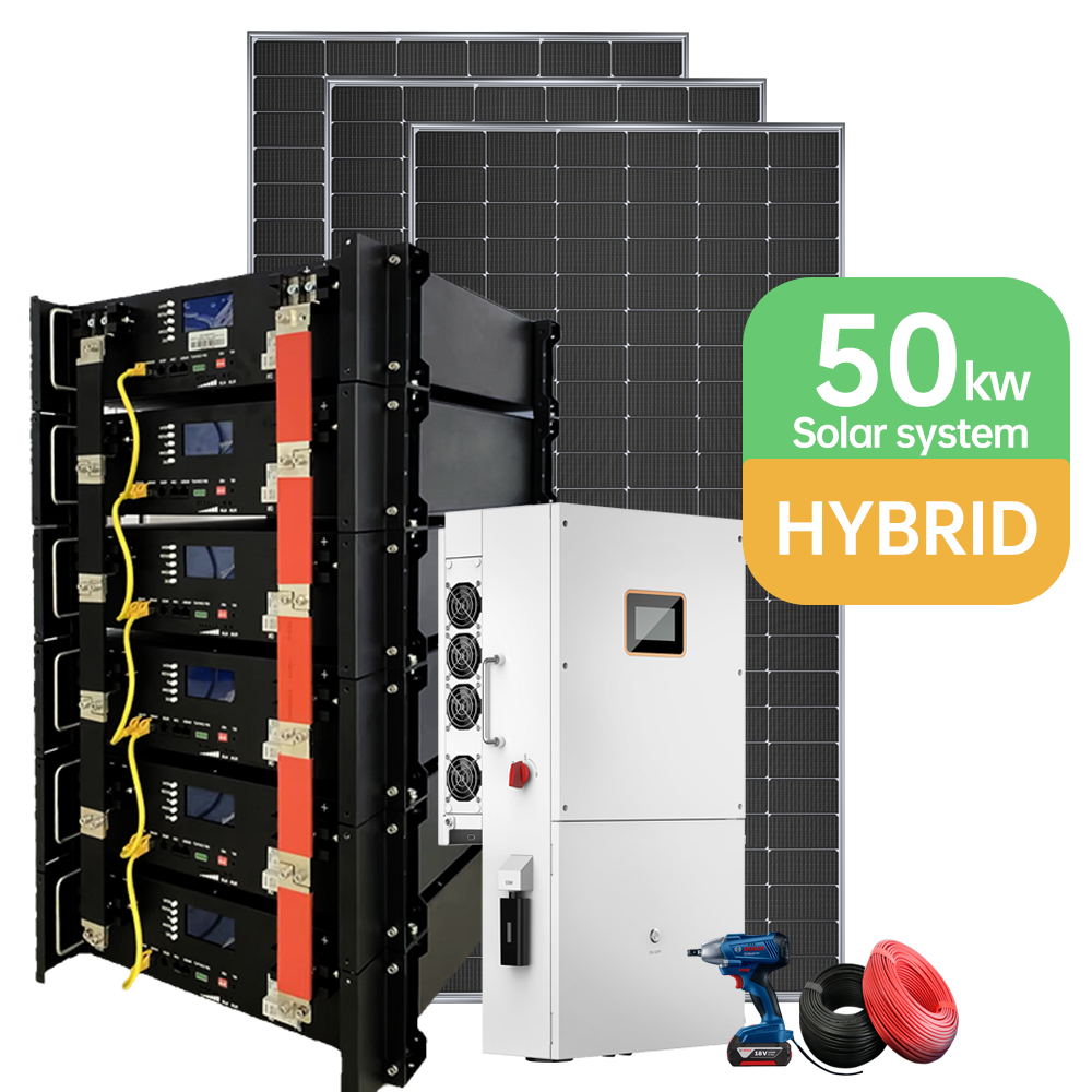 50 KWH SOLİS HİBRİT FULL PAKET